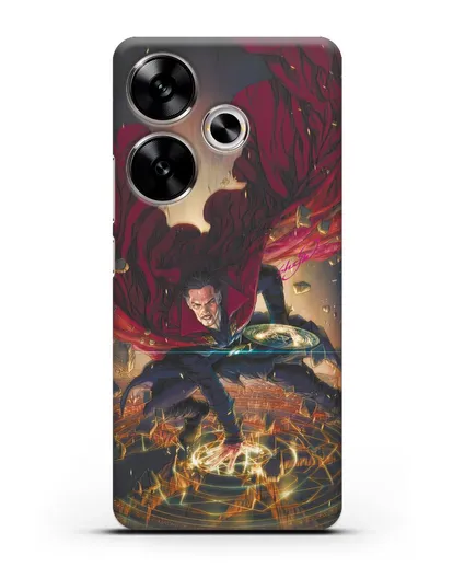 Чехол Разрушительный Доктор Стрэндж (Doctor Strange) силиконовый для Xiaomi Poco F6