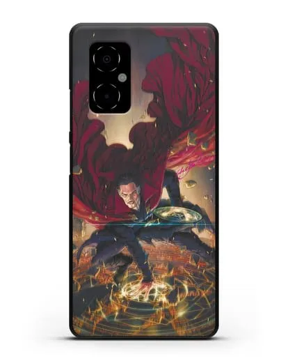 Чехол Разрушительный Доктор Стрэндж (Doctor Strange) силиконовый для Xiaomi Poco M4 5G