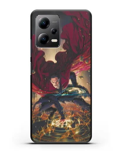 Чехол Разрушительный Доктор Стрэндж (Doctor Strange) силиконовый для Xiaomi Poco X5