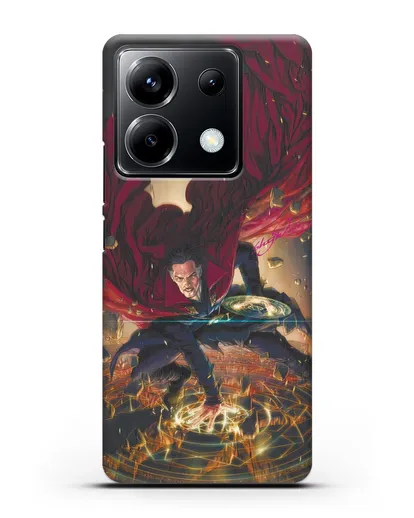 Чехол Разрушительный Доктор Стрэндж (Doctor Strange) силиконовый для Xiaomi Poco X6
