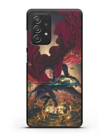 Чехол Разрушительный Доктор Стрэндж (Doctor Strange) силиконовый для Samsung Galaxy A53