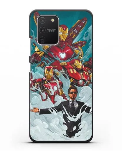 Чехол с рисунком Тони Старк (Железный человек) силиконовый для Samsung Galaxy S10 lite [SM-G770F]