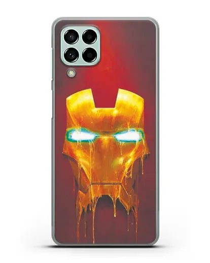 Чехол Маска Железного человека силиконовый для Samsung Galaxy M53 [SM-M536]