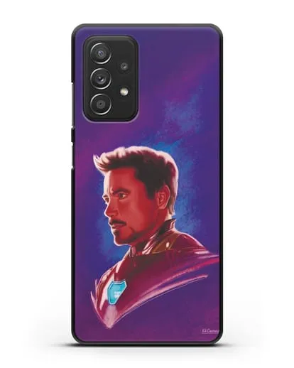 Чехол Тони Старк (Железный человек) в костюме силиконовый для Samsung Galaxy A53