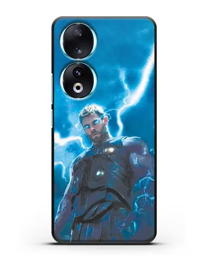 Чехол с принтом Тор силиконовый для Honor 90
