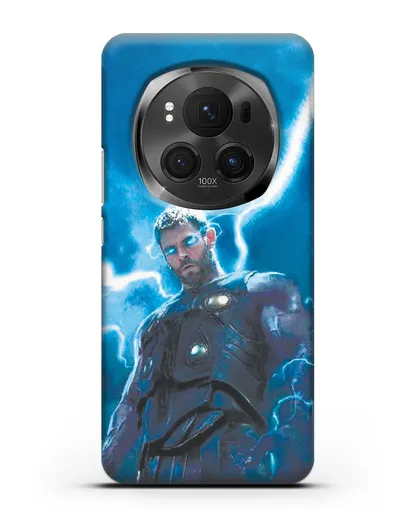 Чехол с принтом Тор силиконовый для Honor Magic 6 Pro