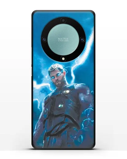 Чехол с принтом Тор силиконовый для Honor X9a