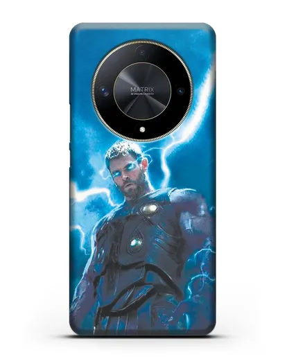 Чехол с принтом Тор силиконовый для Honor X9b