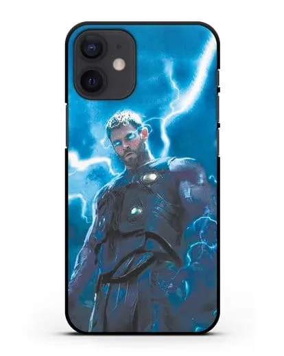 Чехол с принтом Тор силиконовый для iPhone 12 mini