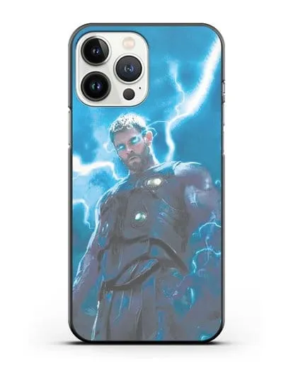 Чехол с принтом Тор силиконовый для iPhone 13 Pro Max