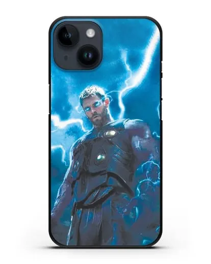 Чехол с принтом Тор силиконовый для iPhone 14