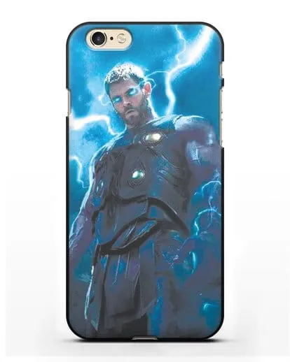 Чехол с принтом Тор силиконовый для iPhone 6s