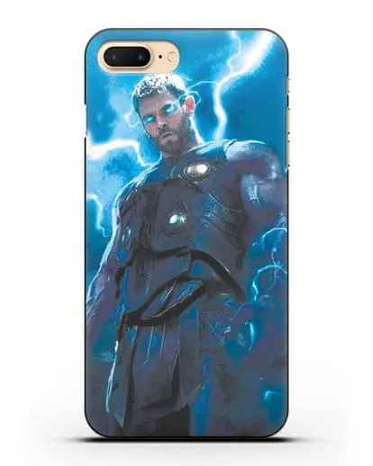 Чехол с принтом Тор силиконовый для iPhone 8 Plus