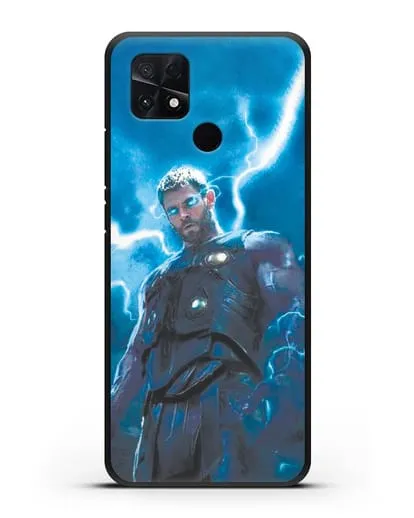 Чехол с принтом Тор силиконовый для Xiaomi Poco C40