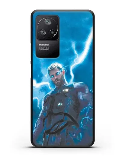 Чехол с принтом Тор силиконовый для Xiaomi Poco F4