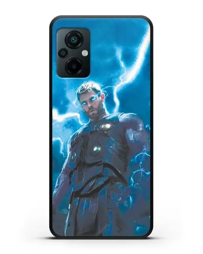 Чехол с принтом Тор силиконовый для Xiaomi Poco M5