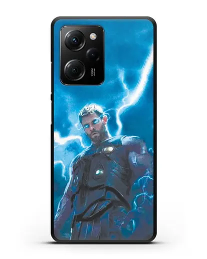 Чехол с принтом Тор силиконовый для Xiaomi Poco X5 Pro