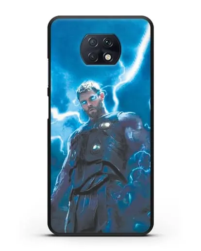 Чехол с принтом Тор силиконовый для Xiaomi Redmi Note 9T