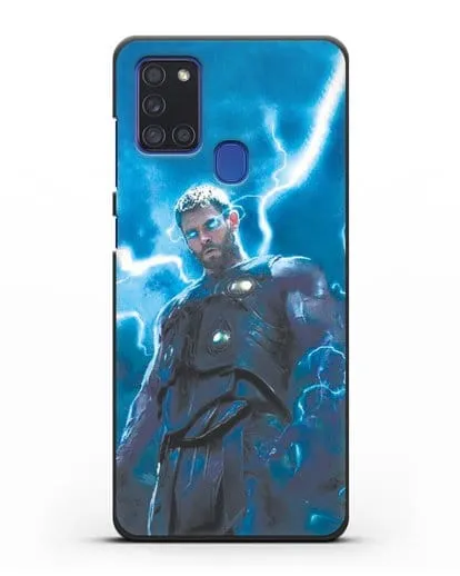 Чехол с принтом Тор силиконовый для Samsung Galaxy A21s [SM-A217F]