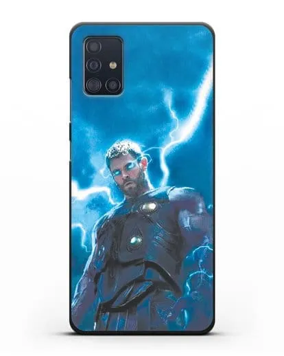 Чехол с принтом Тор силиконовый для Samsung Galaxy A51 [SM-A515F]