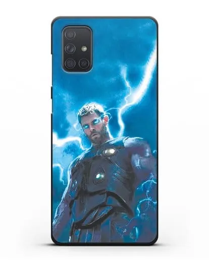 Чехол с принтом Тор силиконовый для Samsung Galaxy A71 [SM-A715F]