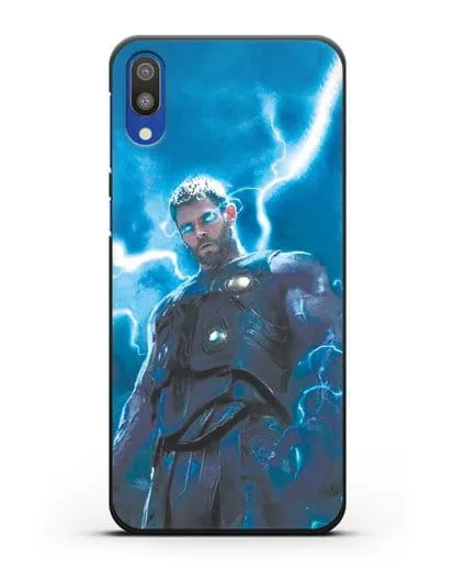 Чехол с принтом Тор силиконовый для Samsung Galaxy M10 [SM-M105F]