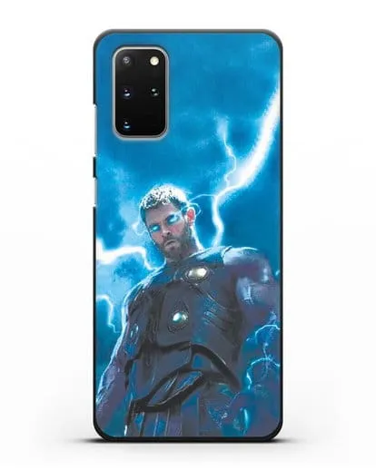 Чехол с принтом Тор силиконовый для Samsung Galaxy S20 Plus [SM-G985F]