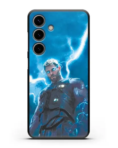 Чехол с принтом Тор силиконовый для Samsung Galaxy S24