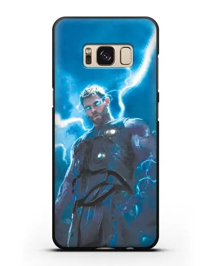 Чехол с принтом Тор силиконовый для Samsung Galaxy S8 [SM-950F]