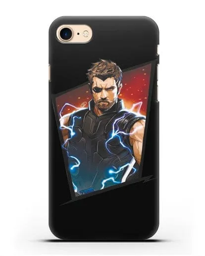 Чехол с иллюстрацией Тор в повязке силиконовый для iPhone 7