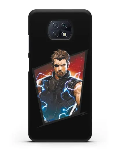 Чехол с иллюстрацией Тор в повязке силиконовый для Xiaomi Redmi Note 9T