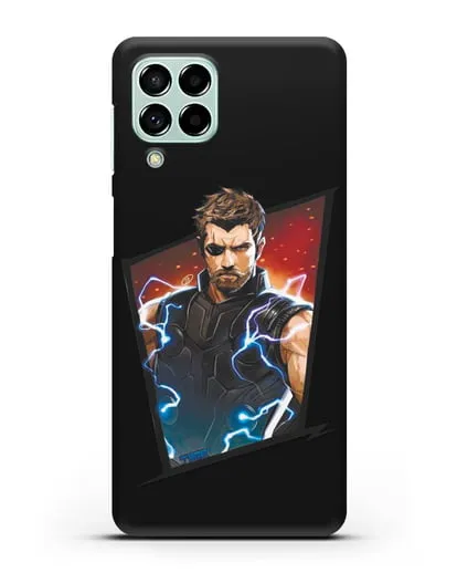 Чехол с иллюстрацией Тор в повязке силиконовый для Samsung Galaxy M53 [SM-M536]