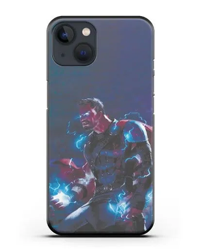 Чехол Тор - бог грома и молний силиконовый для iPhone 13 Mini