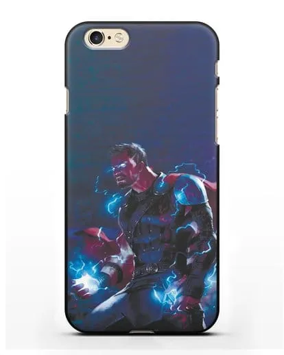 Чехол Тор - бог грома и молний силиконовый для iPhone 6s