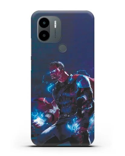 Чехол Тор - бог грома и молний силиконовый для Xiaomi Poco C51