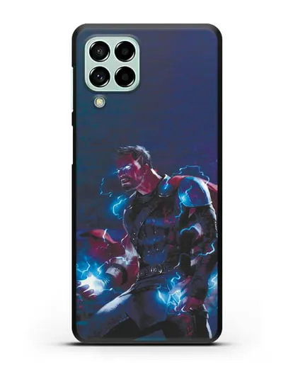 Чехол Тор - бог грома и молний силиконовый для Samsung Galaxy M53 [SM-M536]
