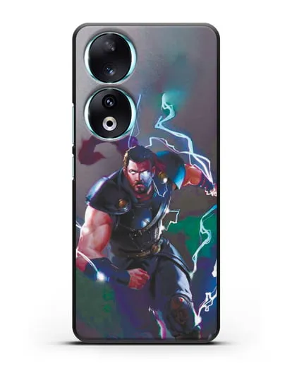 Чехол Тор бежит на помощь силиконовый для Honor 90