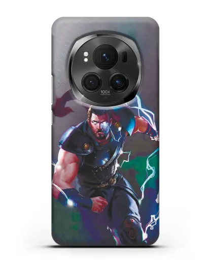 Чехол Тор бежит на помощь силиконовый для Honor Magic 6 Pro