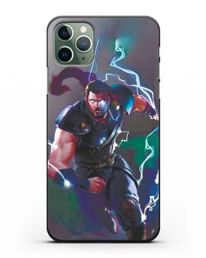 Чехол Тор бежит на помощь силиконовый для iPhone 11 Pro Max