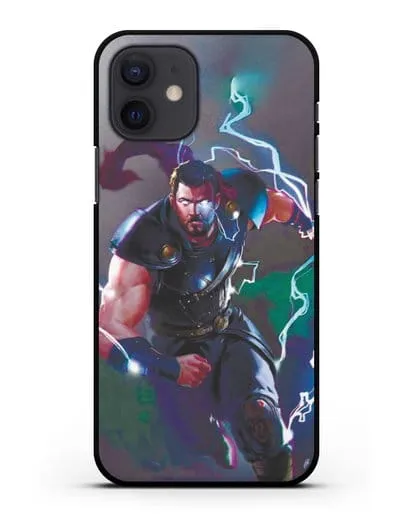 Чехол Тор бежит на помощь силиконовый для iPhone 12