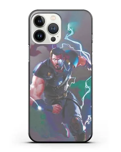 Чехол Тор бежит на помощь силиконовый для iPhone 13 Pro Max