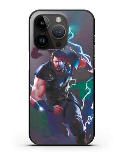 Чехол Тор бежит на помощь силиконовый для iPhone 14 Pro