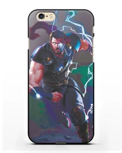 Чехол Тор бежит на помощь силиконовый для iPhone 6s