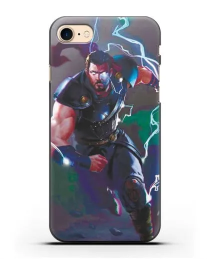 Чехол Тор бежит на помощь силиконовый для iPhone 7