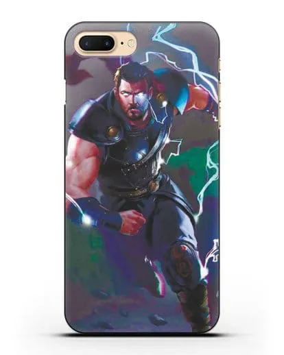 Чехол Тор бежит на помощь силиконовый для iPhone 8 Plus