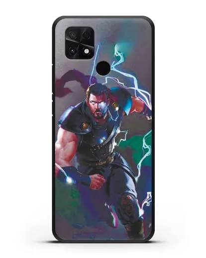 Чехол Тор бежит на помощь силиконовый для Xiaomi Poco C40