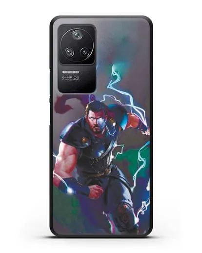 Чехол Тор бежит на помощь силиконовый для Xiaomi Poco F4