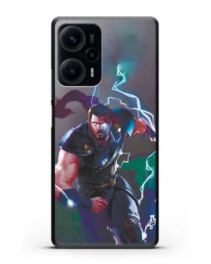 Чехол Тор бежит на помощь силиконовый для Xiaomi Poco F5