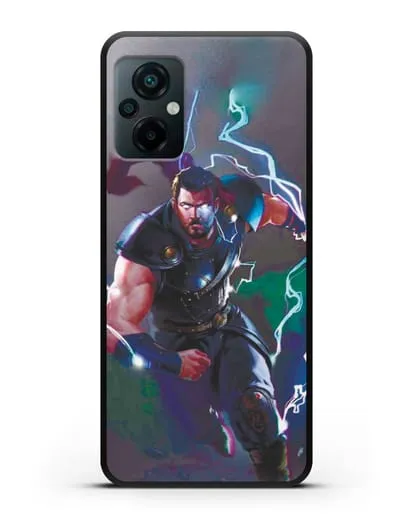 Чехол Тор бежит на помощь силиконовый для Xiaomi Poco M5