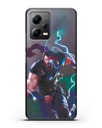 Чехол Тор бежит на помощь силиконовый для Xiaomi Poco X5